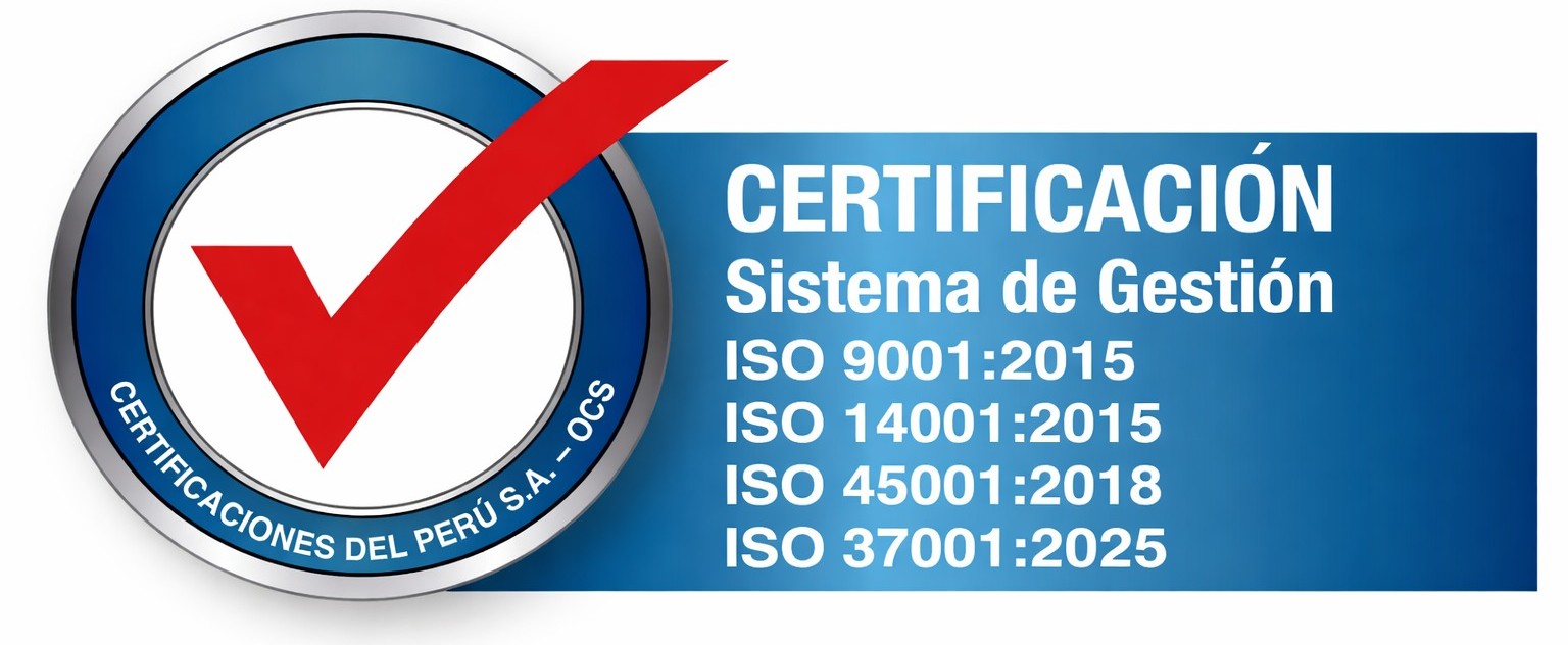 Certificaciones ISO 9001, ISO 14001 e ISO 45001